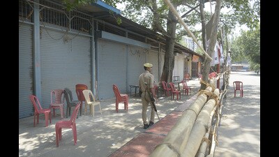 The UP State Election Commission said they have taken all possible steps for peaceful and transparent counting of votes. (Photo by Sakib Ali /Hindustan Times) The UP State Election Commission said they have taken all possible steps for peaceful and transparent counting of votes. (Photo by Sakib Ali /Hindustan Times)