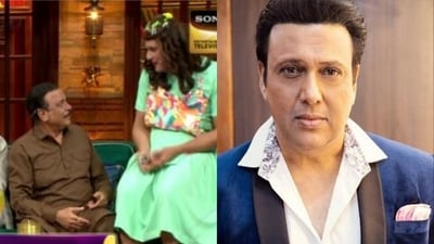 Everyone on stage started laughing when Krushna Abhishek cracked a joke in his personal differences with Govinda. Everyone on stage started laughing when Krushna Abhishek cracked a joke in his personal differences with Govinda.