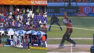 SRH crowd break into 'Kohli' chant after spat with LSG over no-ball call
