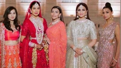 Just like Parineeti Chopra was part of Priyanka Chopra's royal wedding in Rajasthan, it can be safely assumed that the latter will definitely be a part of all her wedding celebrations. Just like Parineeti Chopra was part of Priyanka Chopra's royal wedding in Rajasthan, it can be safely assumed that the latter will definitely be a part of all her wedding celebrations. 