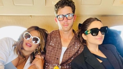 Nick Jonas did not accompany Priyanka Chopra to India for Parineeti Chopra and Raghav Chadha's engagement but he is expected to be a part of the wedding for sure. Nick Jonas did not accompany Priyanka Chopra to India for Parineeti Chopra and Raghav Chadha's engagement but he is expected to be a part of the wedding for sure. 