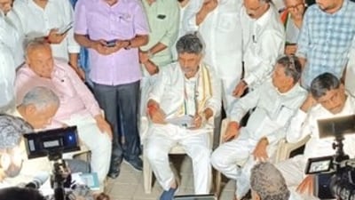 Karnataka Congress chief DK Shivakumar. (Twitter/DK Shivakumar) Karnataka Congress chief DK Shivakumar. (Twitter/DK Shivakumar)