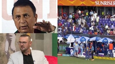 Gavaskar, Doull blast SRH crowd for unruly behaviour Gavaskar, Doull blast SRH crowd for unruly behaviour
