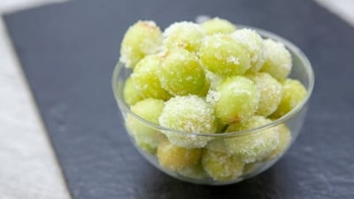 Frozen Grapes: Wash and freeze grapes for a cool and refreshing snack. They become like little bite-sized popsicles that are perfect for hot summer evenings. (Pexels) Frozen Grapes: Wash and freeze grapes for a cool and refreshing snack. They become like little bite-sized popsicles that are perfect for hot summer evenings. (Pexels)