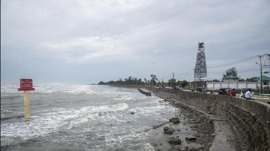 Cyclone Mocha is forecast to move north-northeastwards and cross southeast Bangladesh and north Myanmar coasts on Sunday. (AP)