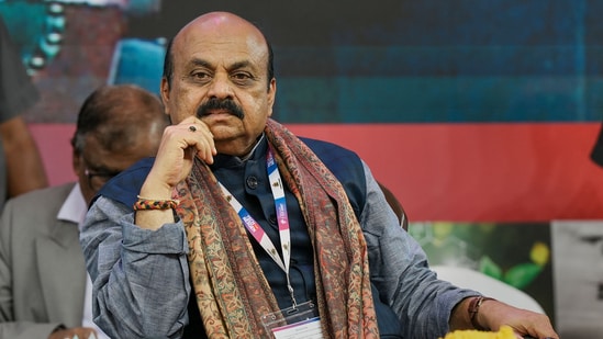 BJP formed government in 2019 bringing down the 14-month old Congress-JD(S) government. In picture Karnataka chief minister Basavaraj Bommai. (PTI)