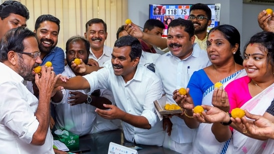 This election has been the Congress' best-ever performance in the state since 1999 when the party won 132 seats.&nbsp;&nbsp;(PTI)