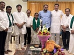 Latha Mallikarjun joins Congress Latha Mallikarjun joins Congress