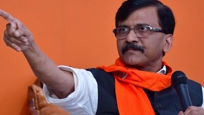 Shiv Sena leader Sanjay Raut. (HT PHOTO) Shiv Sena leader Sanjay Raut. (HT PHOTO)