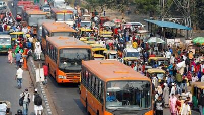 According to the officials, using bus lanes for movement and stopping briefly for pick and drop is allowed, but they cannot be used by private vehicles to park or halt for a long time. (Reuters)