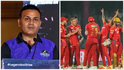 Virender Sehwag has issued a massive statement about the PBKS star (PTI-ANI) Virender Sehwag has issued a massive statement about the PBKS star (PTI-ANI)