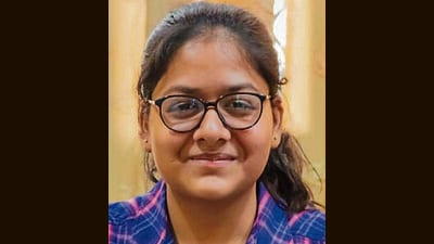 Harshita Goel of Sacred Heart Convent School. (HT Photo) Harshita Goel of Sacred Heart Convent School. (HT Photo)