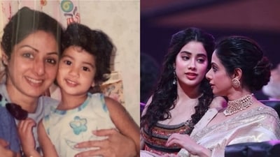 Janhvi Kapoor remembered mom Sridevi with an old photo. Janhvi Kapoor remembered mom Sridevi with an old photo.