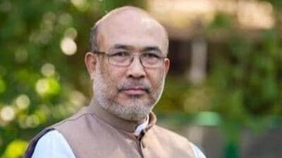 Manipur CM N Biren Singh on Sunday left for New Delhi to meet Union home minister Amit Shah (File Photo)