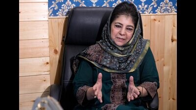 Mehbooba said that G20 “may be a good PR exercise for BJP at international level but it is not going to make India the ‘Vishwaguru’ which they talk about” (PTI Photo) Mehbooba said that G20 “may be a good PR exercise for BJP at international level but it is not going to make India the ‘Vishwaguru’ which they talk about” (PTI Photo)