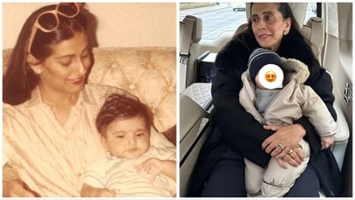 Sonam Kapoor shared photos from her childhood on Mother's Day. Son Vayu also featured in the post. Sonam Kapoor shared photos from her childhood on Mother's Day. Son Vayu also featured in the post.
