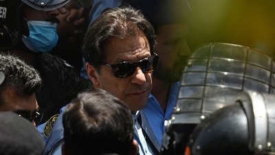 Pakistan's Prime Minister Imran Khan. (AFP)