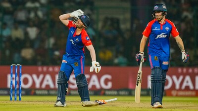 Delhi Capitals batters David Warner and Phil Salt during the IPL 2023 match between Delhi Capitals and Punjab Kings, at the Arun Jaitley Stadium (PTI) Delhi Capitals batters David Warner and Phil Salt during the IPL 2023 match between Delhi Capitals and Punjab Kings, at the Arun Jaitley Stadium (PTI)