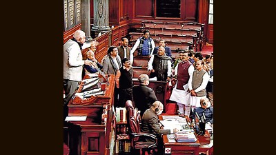 Rajya Sabha MPs are elected by MLAs of a state through a system of proportional representation (ANI) Rajya Sabha MPs are elected by MLAs of a state through a system of proportional representation (ANI)