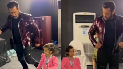 Salman Khan posted an unseen video of his niece Ayat following her 'mamu’s footsteps’. Salman Khan posted an unseen video of his niece Ayat following her 'mamu’s footsteps’.