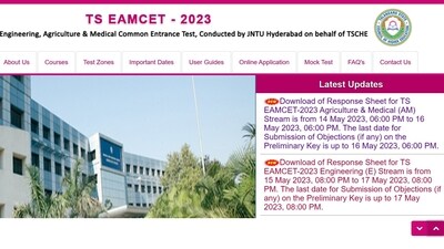 TS EAMCET 2023 answer key released at eamcet.tsche.ac.in TS EAMCET 2023 answer key released at eamcet.tsche.ac.in