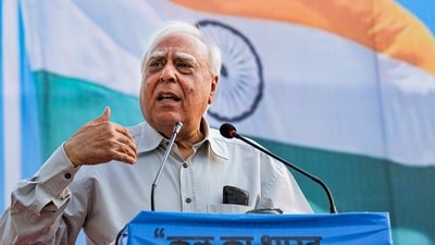 Rajya Sabha MP Kapil Sibal. (PTI / File) Rajya Sabha MP Kapil Sibal. (PTI / File)