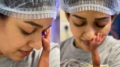 Vignesh Shivan marks Mother's Day with unseen pictures of Nayanthara and their sons. Vignesh Shivan marks Mother's Day with unseen pictures of Nayanthara and their sons.