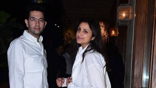 Parineeti Chopra was spotted with Raghav Chadha in Mumbai recently Parineeti Chopra was spotted with Raghav Chadha in Mumbai recently