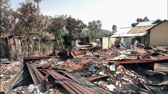 At least 71 people were killed and thousands were displaced in the violence. (ANI)