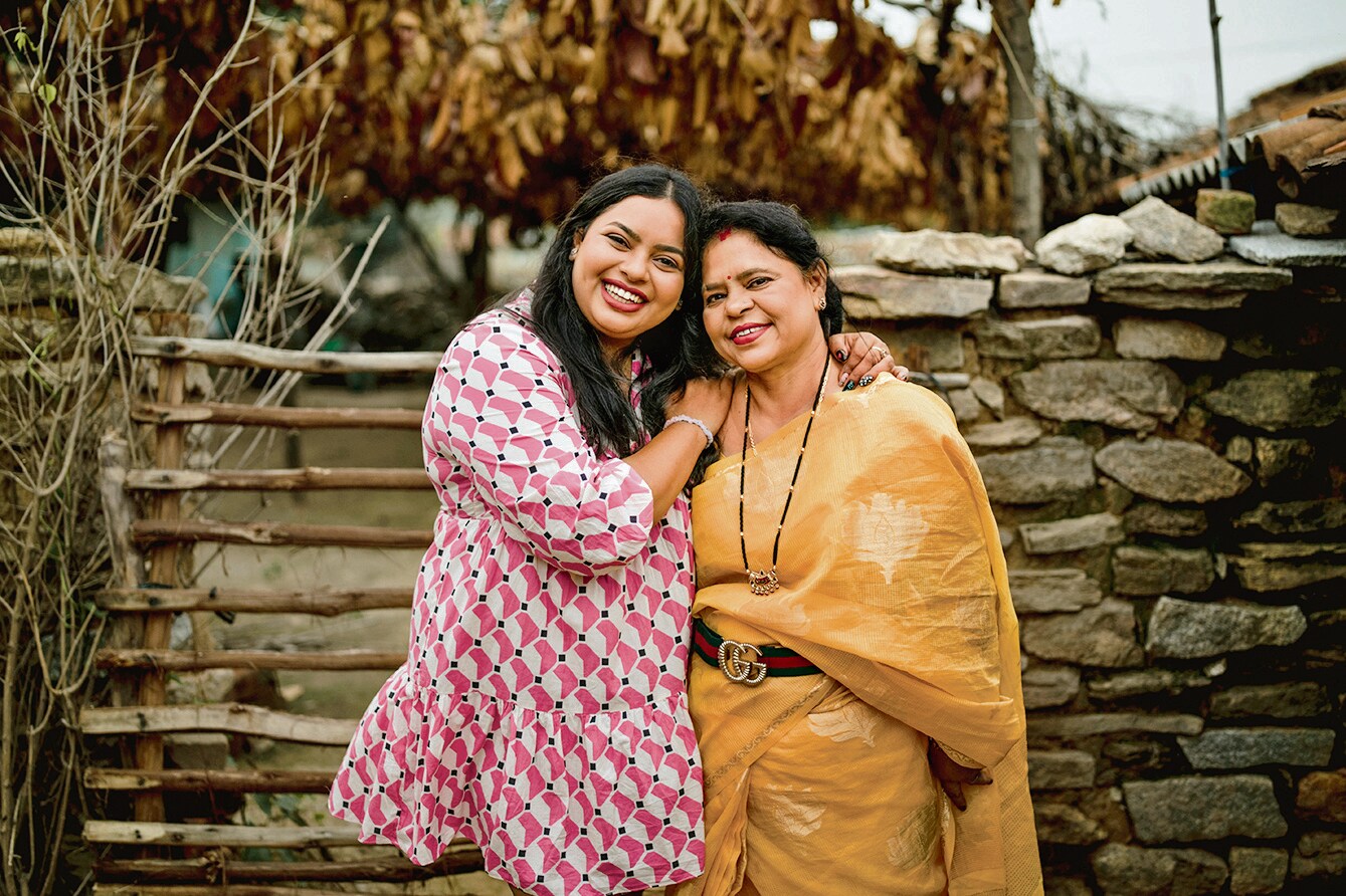 Chabi Gupta credits her mother, Anita Gupta as her inspiration for everything in life. Chabi Gupta credits her mother, Anita Gupta as her inspiration for everything in life.