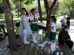 Promoting marrying, having children at appropriate ages, encouraging parents to share child-rearing responsibilities, and curbing high "bride prices" and other outdated customs are the focus of the projects.