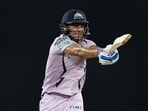 Gujarat Titans' Shubman Gill plays a shot during the Indian Premier League (IPL) Twenty20 cricket match between Gujarat Titans and Sunrisers Hyderabad Gujarat Titans' Shubman Gill plays a shot during the Indian Premier League (IPL) Twenty20 cricket match between Gujarat Titans and Sunrisers Hyderabad