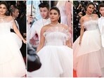 When Priyanka Chopra wore an actual wedding dress to Cannes with Nick Jonas. When Priyanka Chopra wore an actual wedding dress to Cannes with Nick Jonas.