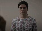 Karishma Tanna in a still from the Netflix series Scoop. Karishma Tanna in a still from the Netflix series Scoop.
