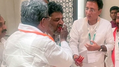 DK Shivakumar said he does not want to reveal what happened in the last five years. (ANI) DK Shivakumar said he does not want to reveal what happened in the last five years. (ANI)