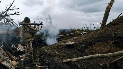 Russia-Ukraine war: The Russians attacked the city with missiles this morning. (AP)