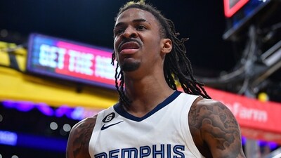 Memphis Grizzlies guard Ja Morant (USA TODAY Sports via Reuters Con)