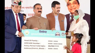 Chief minister Sukhvinder Singh Sukhu said registration of inmates under the scheme has been initiated and 100% would be achieved shortly. (HT Photo) Chief minister Sukhvinder Singh Sukhu said registration of inmates under the scheme has been initiated and 100% would be achieved shortly. (HT Photo)