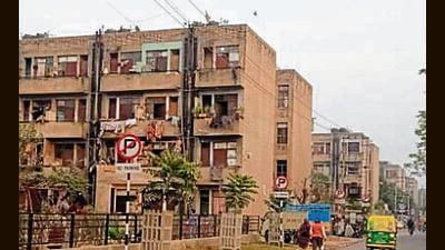 In September 2013, Chandigarh Housing Board (CHB) handed over possession of 8,448 flats in Dhanas to the residents of Colony Numbers 4 and 5. (HT File Photo) In September 2013, Chandigarh Housing Board (CHB) handed over possession of 8,448 flats in Dhanas to the residents of Colony Numbers 4 and 5. (HT File Photo)