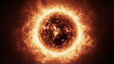 Solar flares are powerful bursts of radiation from the Sun. (Representative image) Solar flares are powerful bursts of radiation from the Sun. (Representative image)