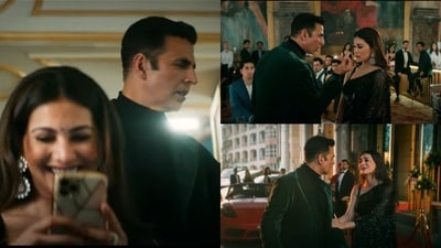 Akshay Kumar in B Praak's music video Kya Loge Tum. Akshay Kumar in B Praak's music video Kya Loge Tum.