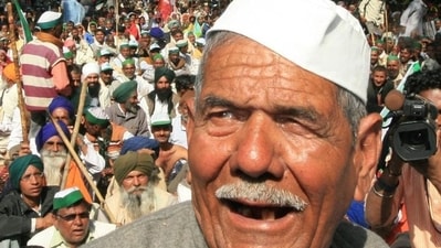 Leaders like Mahendra Singh Tikait were capable of bringing the national capital to a standstill to make sure that farmers received higher prices for their crops or had their electricity bills waived off (Sonu Mehta/HT)