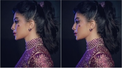 Jacqueline Fernandez a stylish puffed hairstyle that added volume and drama to her overall look and her signature high ponytail, effortlessly exuding elegance and sophistication. (Instagram/@jacquelinef143) Jacqueline Fernandez a stylish puffed hairstyle that added volume and drama to her overall look and her signature high ponytail, effortlessly exuding elegance and sophistication. (Instagram/@jacquelinef143)