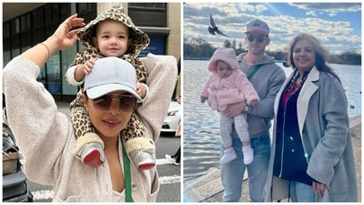 Nick Jonas shared a few pics of Priyanka Chopra and Malti Marie.