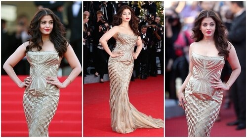 Aishwarya Rai's one of the most standout look at Cannes in a Roberto Cavalli gown. Aishwarya Rai's one of the most standout look at Cannes in a Roberto Cavalli gown.