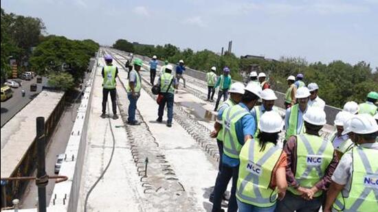 According to Maha-Metro officials, out of the five underground metro stations on the Pimpri-Chinchwad Municipal Corporation (PCMC) to Swargate route, the Civil Court and Shivajinagar metro stations will soon be ready. (REPRESENTATIVE PHOTO)