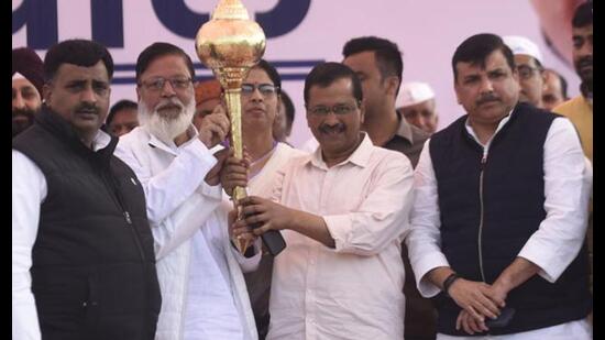 Delhi CM Arvind Kejriwal is likely to visit Lucknow by the end of this month. (File Photo)