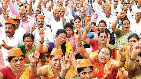 MES gave tough fight to BJP, Congress, say experts (HT PHOTO)