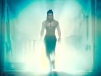 A still from Akhil Akkineni's Agent's teaser. A still from Akhil Akkineni's Agent's teaser.