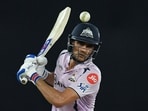 Gujarat Titans' Shubman Gill plays a shot during the Indian Premier League (IPL) Twenty20 cricket match against Sunrisers Hyderabad Gujarat Titans' Shubman Gill plays a shot during the Indian Premier League (IPL) Twenty20 cricket match against Sunrisers Hyderabad
